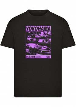 Детска Тениска Kids Yokohama Race Tee black 158/164 Детска Тениска Kids Yokohama Race Tee black 158/164