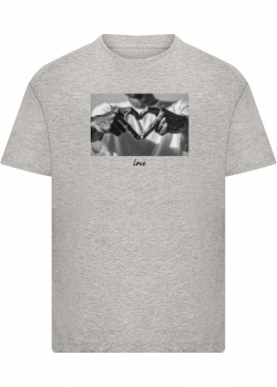 Детска Тениска Kids Heart Sign Tee heather grey 158/164 Детска Тениска Kids Heart Sign Tee heather grey 158/164