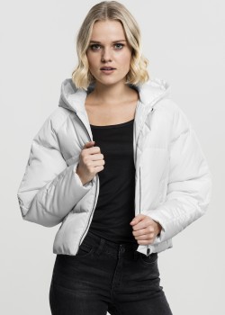 Суичър Ladies Hooded Oversized Puffer Jacket offwhite XS Суичър Ladies Hooded Oversized Puffer Jacket offwhite XS