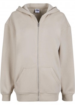 Суичър Ladies Oversized Zip Hoody wetsand XXL Суичър Ladies Oversized Zip Hoody wetsand XXL