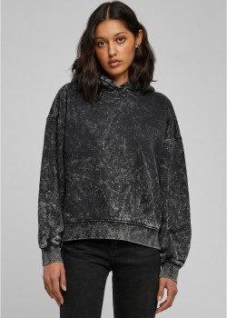 Суичър Ladies Oversized Towel Washed Hoody black XXL Суичър Ladies Oversized Towel Washed Hoody black XXL