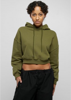 Суичър Ladies Cropped Heavy Hoody summerolive XXL Суичър Ladies Cropped Heavy Hoody summerolive XXL