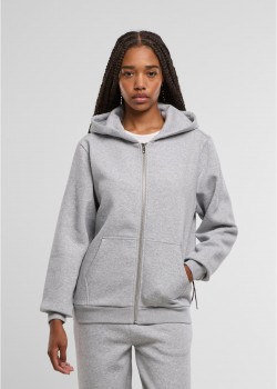 Суичър Ladies Fluffy Zip Hoody lightasphalt XXL Суичър Ladies Fluffy Zip Hoody lightasphalt XXL