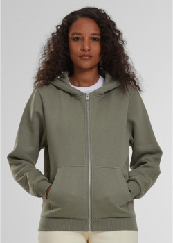 Суичър Ladies Fluffy Zip Hoody paleolive XXL Суичър Ladies Fluffy Zip Hoody paleolive XXL