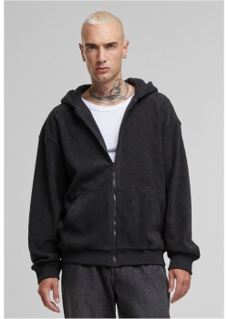 Jaquard Velvet Zip-Hoody black XXL Jaquard Velvet Zip-Hoody black XXL