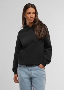 Суичър Ladies Loose Brushed Fleece Hoody black XS Суичър Ladies Loose Brushed Fleece Hoody black XS