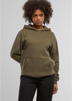 Суичър Ladies Loose Brushed Fleece Hoody olive XS Суичър Ladies Loose Brushed Fleece Hoody olive XS