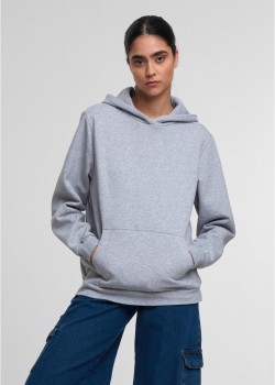 Суичър Ladies Loose Brushed Fleece Hoody melange XS Суичър Ladies Loose Brushed Fleece Hoody melange XS