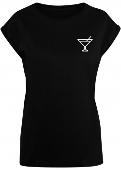 Тениска Ladies Summer - Cocktail T-Shirt black XXL Тениска Ladies Summer - Cocktail T-Shirt black XXL