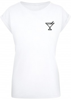 Тениска Ladies Summer - Cocktail T-Shirt white XXL Тениска Ladies Summer - Cocktail T-Shirt white XXL