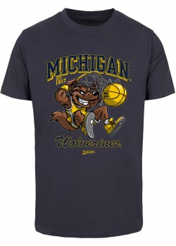 Тениска Michigan University - Wolverines T-Shirt navy XXL Тениска Michigan University - Wolverines T-Shirt navy XXL