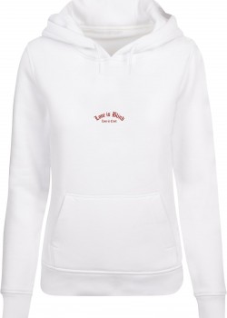 Суичър Love Is Blind Love Is Cruel Hoody white XXL Суичър Love Is Blind Love Is Cruel Hoody white XXL