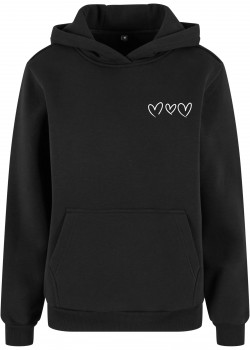 Суичър Always Trust Your Heart Ladies Fluffy Hoody black XXL Суичър Always Trust Your Heart Ladies Fluffy Hoody black XXL