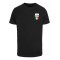 Тениска Azurro Italia Crest Tee black XXL
