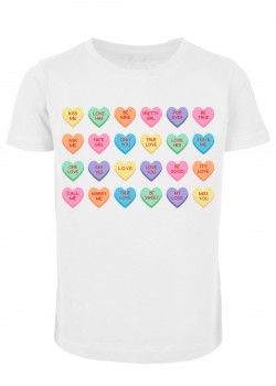 Детска Тениска Kids Sweet Heart Candy Tee white 158/164 Детска Тениска Kids Sweet Heart Candy Tee white 158/164
