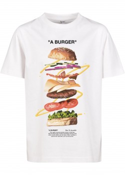 Детска Тениска Kids A Burger Tee white 158/164 Детска Тениска Kids A Burger Tee white 158/164