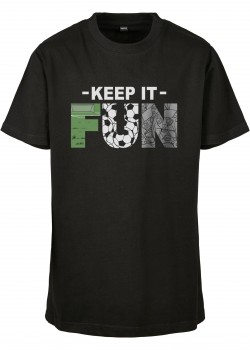 Детска Тениска Kids Keep It Fun Tee black 158/164 Детска Тениска Kids Keep It Fun Tee black 158/164