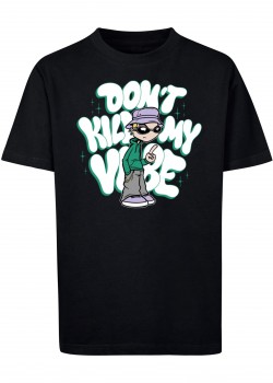 Детска Тениска Kids Don't Kill My Vibe Tee black 158/164 Детска Тениска Kids Don't Kill My Vibe Tee black 158/164