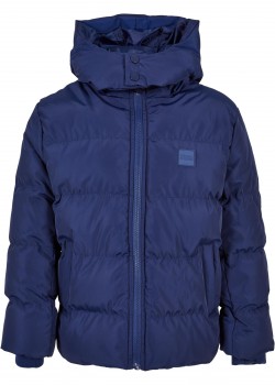 Boys Hooded Puffer Jacket spaceblue 158/164 Boys Hooded Puffer Jacket spaceblue 158/164