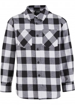 Boys Checked Flanell Shirt black/white 158/164 Boys Checked Flanell Shirt black/white 158/164