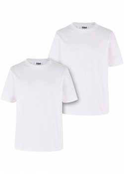 Пакет от 2 броя тениски момчетаBoys Organic Basic Tee 2-Pack white+white 158/164 Пакет от 2 броя тениски момчетаBoys Organic Basic Tee 2-Pack white+white 158/164
