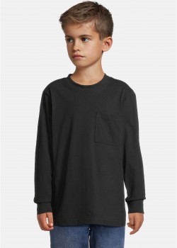 Boys Heavy Oversized Pocket Longsleeve black 158/164 Boys Heavy Oversized Pocket Longsleeve black 158/164