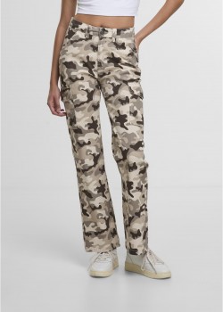 Дънки DEF Straight Fit Jeans beige camo XS Дънки DEF Straight Fit Jeans beige camo XS