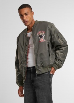 Мъжко Бомбър Яке Forever Fierce MA1 Bomber olive XXL Мъжко Бомбър Яке Forever Fierce MA1 Bomber olive XXL