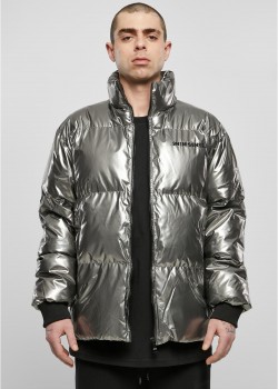 Мъжко Пухено Яке Sense Shiny Puffer Jacket silver metal XXL Мъжко Пухено Яке Sense Shiny Puffer Jacket silver metal XXL