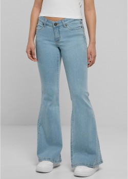 Дамски Дънки Ladies Organic Low Waist Flared Denim lighter washed 29 Дамски Дънки Ladies Organic Low Waist Flared Denim lighter washed 29