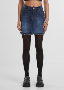 Дамски Дънки Ladies Heavy Mini Denim Skirt new dark blue washed 29 Дамски Дънки Ladies Heavy Mini Denim Skirt new dark blue washed 29