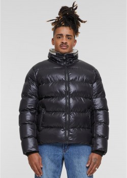 Мъжко Пухено Яке Recycled Zip neck Puffer Jacket black XXL Мъжко Пухено Яке Recycled Zip neck Puffer Jacket black XXL