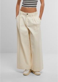 Дамски Дънки Ladies Wide Leg Light Denim Pants whitesand 29 Дамски Дънки Ladies Wide Leg Light Denim Pants whitesand 29