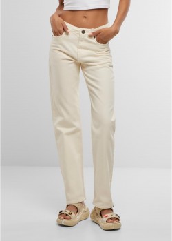 Дамски Дънки Ladies Straight Fit Denim whitesand 29 Дамски Дънки Ladies Straight Fit Denim whitesand 29