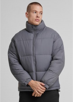 Мъжко Пухено Яке Basic Puffer Jacket cloudgrey XXL Мъжко Пухено Яке Basic Puffer Jacket cloudgrey XXL