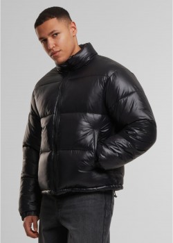 Мъжко Пухено Яке Shiny Puffer Jacket black XXL Мъжко Пухено Яке Shiny Puffer Jacket black XXL