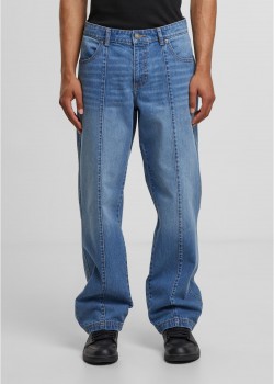 Мъжки Дънки Wide Leg Denim With Dividing Seams mid deep blue washed 44 Мъжки Дънки Wide Leg Denim With Dividing Seams mid deep blue washed 44
