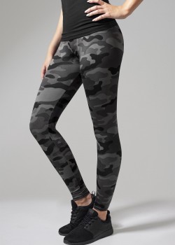 Дамски спортен камуфлажен клин Urban Classics dark camo Дамски спортен камуфлажен клин Urban Classics dark camo