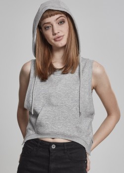 Дамски сив потник суичър Urban Classics Дамски сив потник суичър Urban Classics