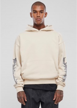 Мъжки суичър в бежов цвят Mister Tee God Loyalty Love