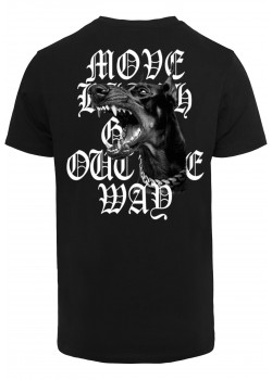 Мъжка черна тениска Mister Tee Get Out The Way