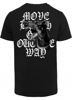 Мъжка черна тениска Mister Tee Get Out The Way