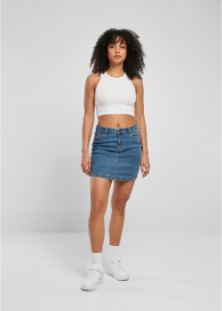 Дънкова пола в син цвят Ladies Denim Mini Skirt 