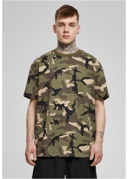 Мъжка камуфлажна тениска Oversized Camo wood