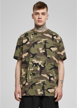 Мъжка камуфлажна тениска Oversized Camo wood