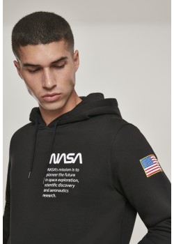 Мъжки суичър Mister Tee NASA Definition в черно