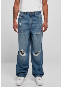 Мъжки широки дънки в син цвят Urban Classics 90s Jeans