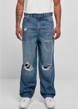Мъжки широки дънки в син цвят Urban Classics 90s Jeans