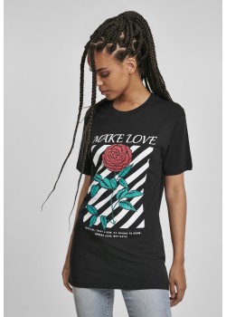 Тениска Ladies Make Love Tee black XS