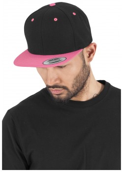 Шапка с козирка в черно Mister Tee Classic Snapback 2-Tone